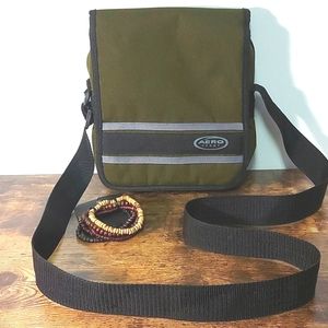 3 for $25- NWOT Aero Sport Unisex Olive Green Messenger Bag